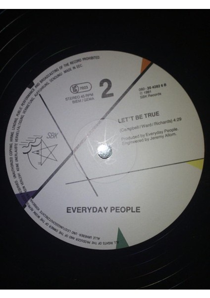 Everyday People  – Second Nature Soul Vinly Plak Alithestereo