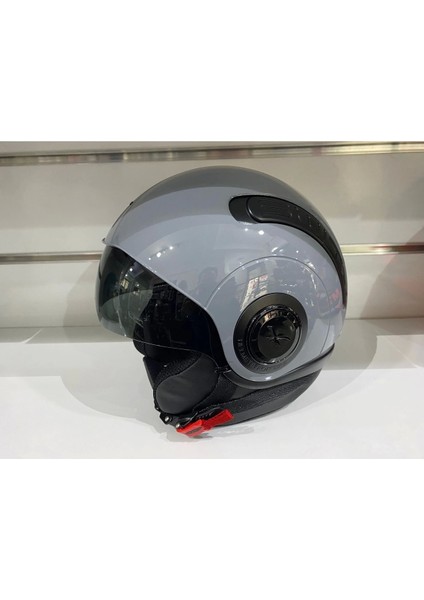 Kask Sx.10 Nardo Gri Çenesiz Güneş Gözlüklü
