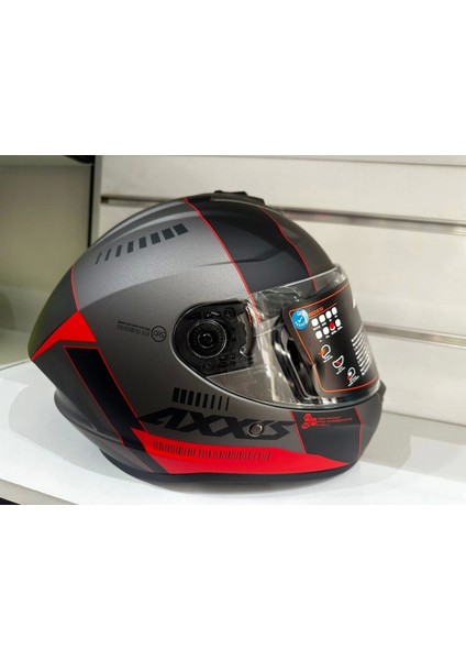 Kask Draken S Mp4 C5 Mat Red/titanyum