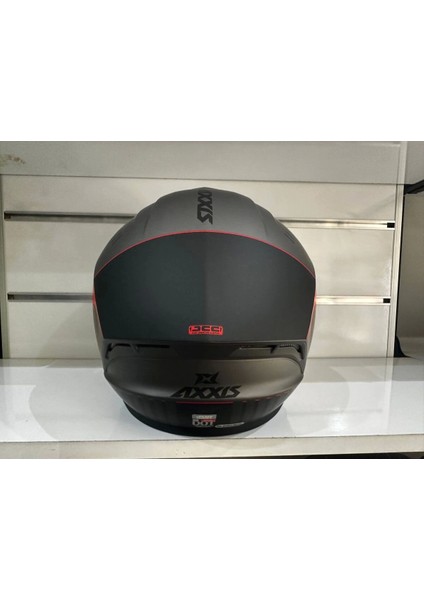Kask Draken S Mp4 C5 Mat Red/titanyum