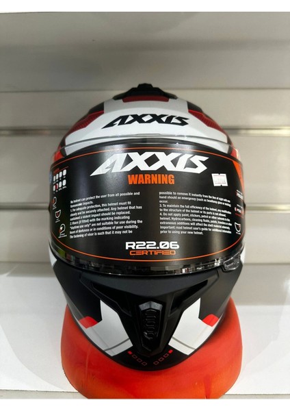 Kask Draken S B5 Sunray Mat Red/black/whıte fiyatları