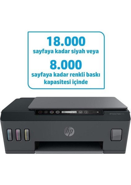 SMART TANK 515 (1TJ09A) FOT.TAR.WİFİ FONKSİYONLU INKJET TANKLI YAZICI