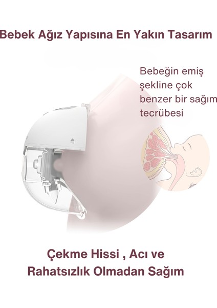 M5 Kablosuz Göğüs Pompası (Tekli)