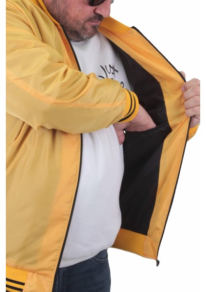 Büyük Beden Pilot Mont Hardal Renk Erkekler İçin %100 Polyester fiyatları