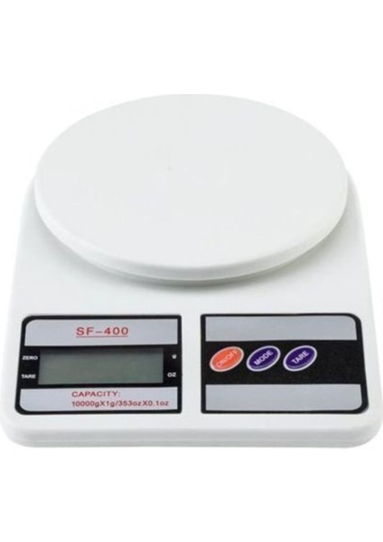 Dijital Hassas LCD Ekran Terazi 7 kg 1gr SF-400 Elektronik Hassas LCD Ekran Terazi