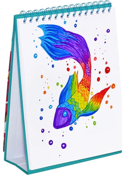 Desenli Ooly Sketch & Show Dik Duran Telli Resim Defteri - Sugar Joy