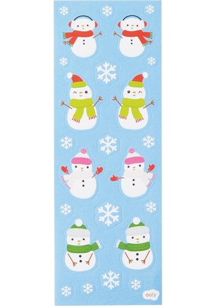 Ooly Stickiville Çıkartmalar - Snow Friends