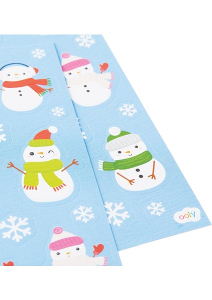 Ooly Stickiville Çıkartmalar - Snow Friends