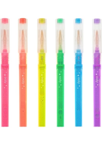 Pastel Renkler Ooly Oh My Glitter Neon 6’lı Highlighter