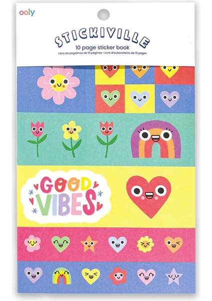 Ooly Stickiville Çıkartmalar - Happy Hearts