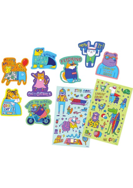 Ooly Kokulu Sticker Seti - Dressed To Impress