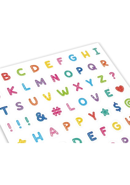 Ooly Stickiville Çıkartmalar - Alphabets