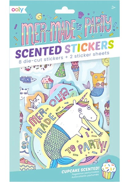 Ooly Kokulu Sticker Seti - Mer-Made To Party