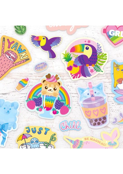 Ooly Kokulu Sticker Seti - Mer-Made To Party