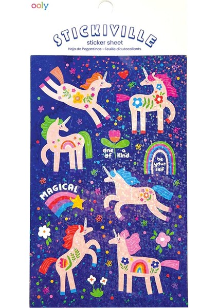 Ooly Stickiville Çıkartmalar - Magical Unicorns