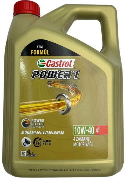 Castrol Power 1 10W-40 4 Litre Motor Yağı