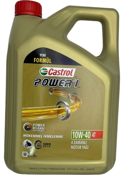 Castrol Power 1 10W-40 4 Litre Motor Yağı