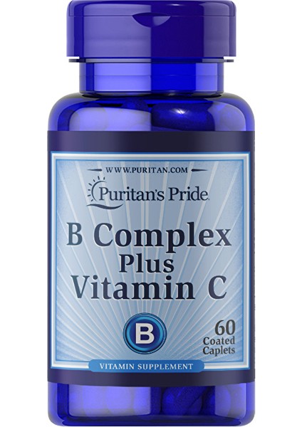 B Complex Plus Vitamin C 500 Mg 60 Tablet