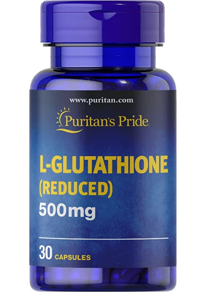 Puritan's Pride L-Glutathione 500 Mg 30 Kapsül