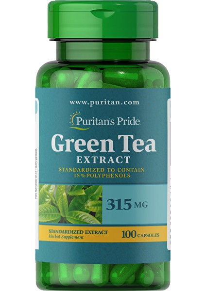 Green Tea Extract 315 Mg 100 Kapsül