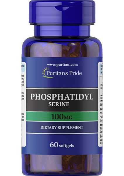 Phosphatidylserine 100 Mg 60 Kapsül