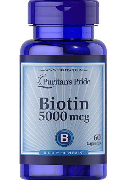 Biotin 5000 Mcg 60 Kapsül