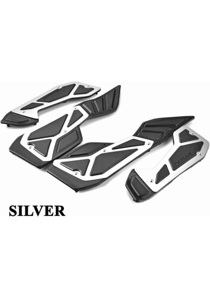 Yamaha Nmax 125/155 2021-2023 Paspas Basamak Seti Açık Gri