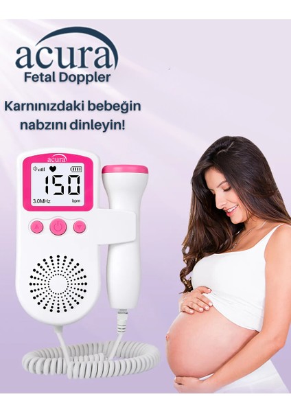 AC-4040 Fetal Doppler Nabız Duyma Cihazı