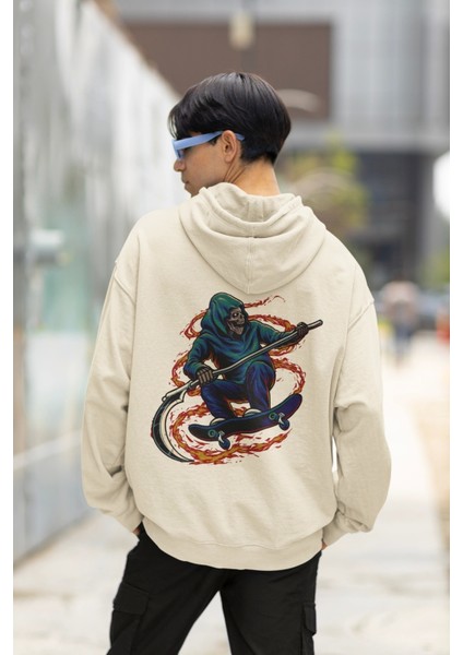 Oversize Japanese Dragon Hoodie