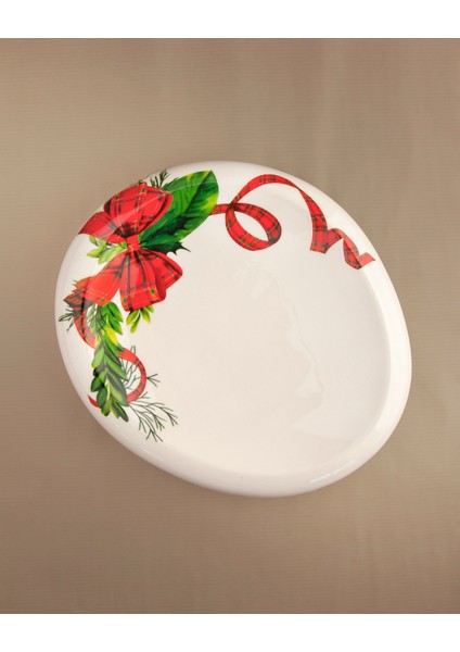Red Bow Porselen Tabak
