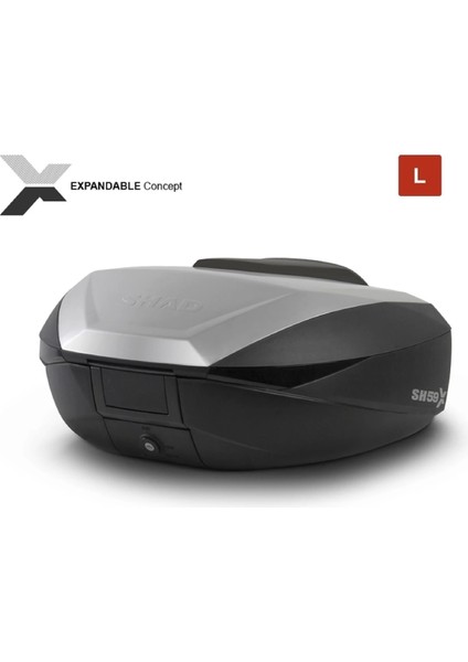 SH59X Motosiklet Arka Çanta Genişleyebilen Model