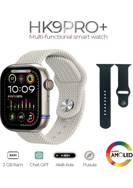 Hk9 Pro+ Plus 2023 Serisi Amoled Ekran