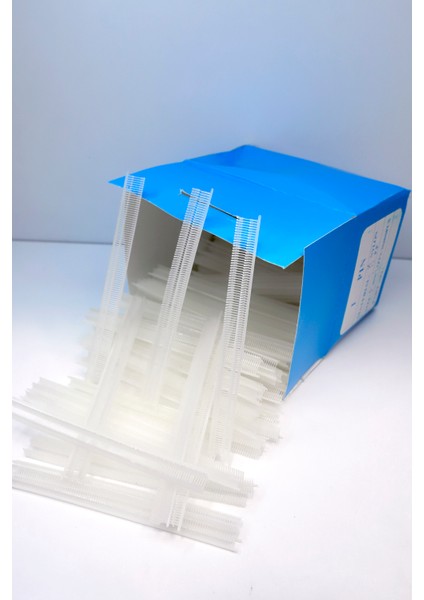 Şeffaf Kılçık Türban Gelinlik Tasarım 5 mm 10000 Adet Nylon Malzeme