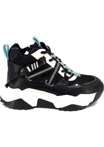 G165160 Yüksek Taban Casual Sneakers Suya Dayanıklı Kadın Ayakkabı