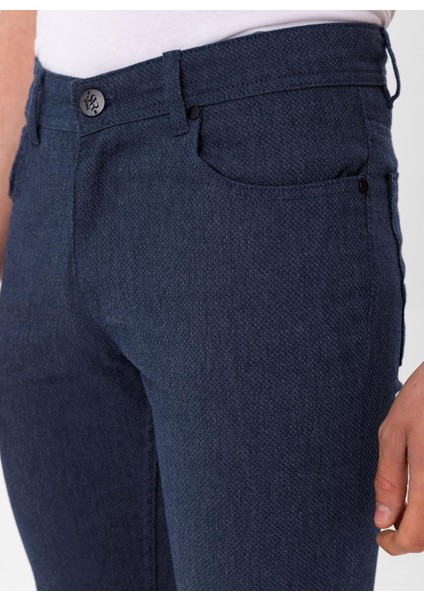 Normal Bel Normal Paça Slim Fit Lacivert Erkek Pantolon PN2020500543 fırsatları