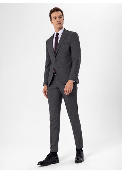 Normal Bel Slim Fit Siyah Erkek Takım Elbise TK1006900261 fiyatları