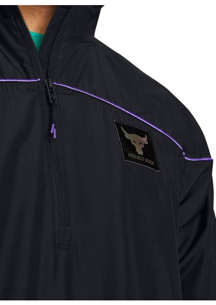Siyah Erkek Rüzgarlık 1380128-001 Pjt Rock Anorak Jacket modelleri