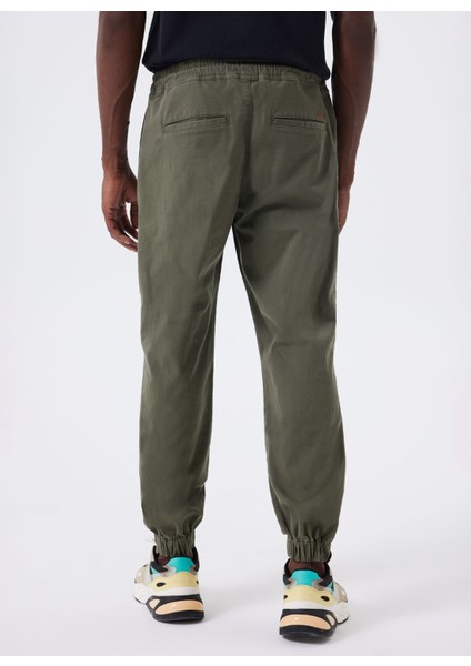 Lee Cooper Normal Bel Jogger Haki Erkek Chino Pantolon 241 Lcm 221011 Jogger Hakı