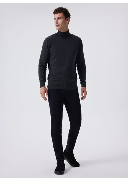 Normal Bel Skinny Fit Erkek Denim Pantolon 241 Lcm 121066 Jeff Emılıa Venom