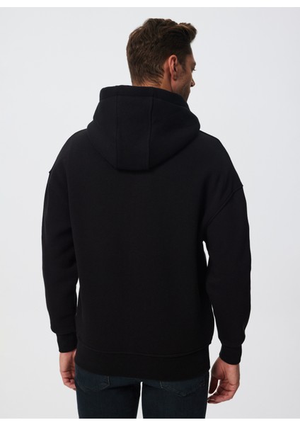 Kapüşon Yaka Siyah Erkek Sweatshırt 241 Lcm 241009 Merry Sıyah fırsatları
