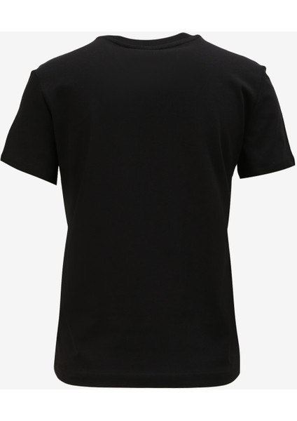 Bisiklet Yaka Baskılı Siyah Kadın T-Shirt 75PAHG06 fiyatları