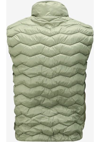 Yeşil Erkek Yelek K6114RW_VALEN Eco Warm