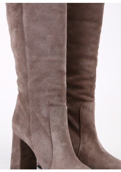 Vizon Kadın Deri Çizme Amane indirimleri