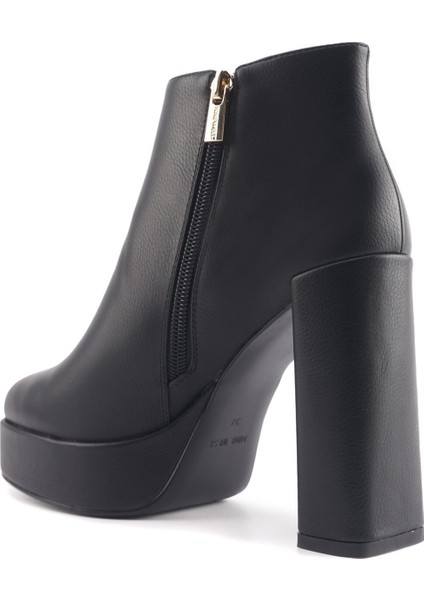 Sarıela 3pr Siyah Kadın Topuklu Bot modelleri