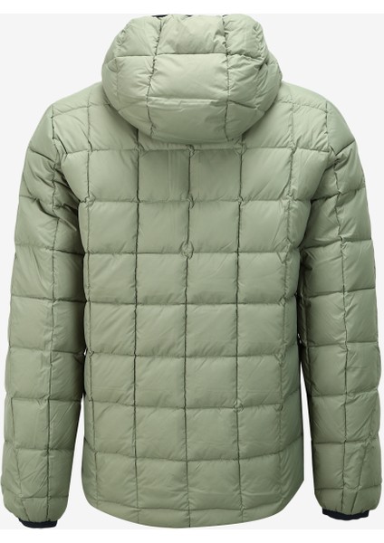 Mavi - Yeşil Erkek Mont K4121NW_JACK Eco Stretch Thermo Dou