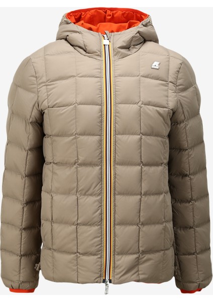 Bej - Turuncu Erkek Mont K4121NW_JACK Eco Stretch Thermo Dou