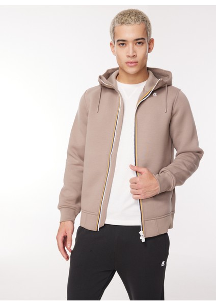 Kapüşon Yaka Bej Erkek Sweatshırt K21171W_RAINER Spacer fiyatları