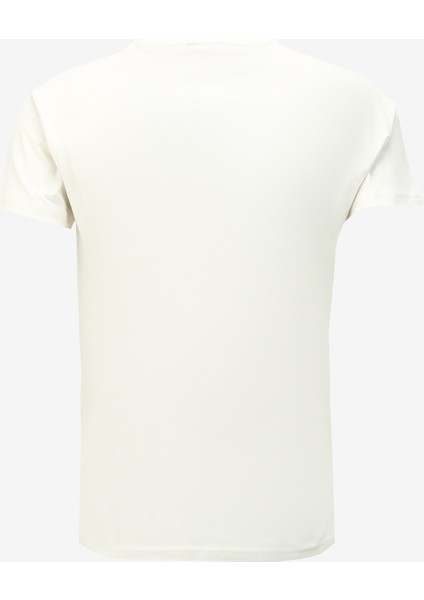 Bisiklet Yaka Düz Beyaz Erkek T-Shirt K0074Q0_EDWING fiyatları