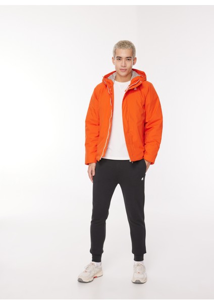 Gri - Turuncu Erkek Mont K3127RW_JACK Rıpstop Prıme Marmotta