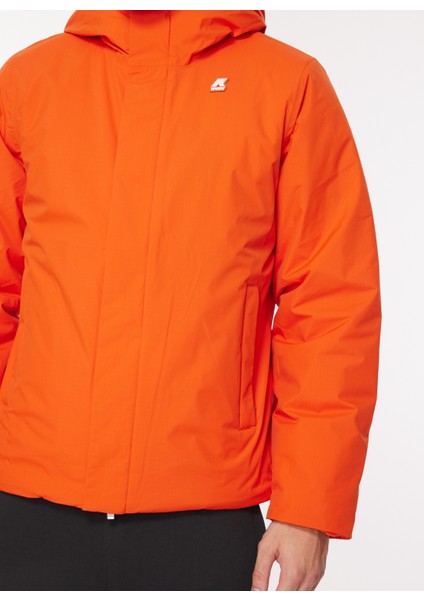 Gri - Turuncu Erkek Mont K3127RW_JACK Rıpstop Prıme Marmotta